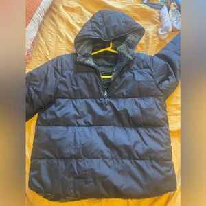Gap Boys Pull Over Coat Reversible Size12